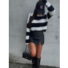 Sweter bella - black-white